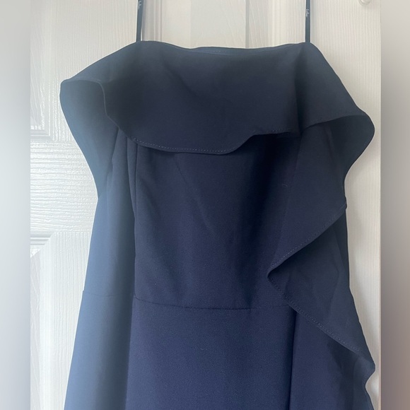 Navy Midi Dress by Lulus - Picture 3 of 4